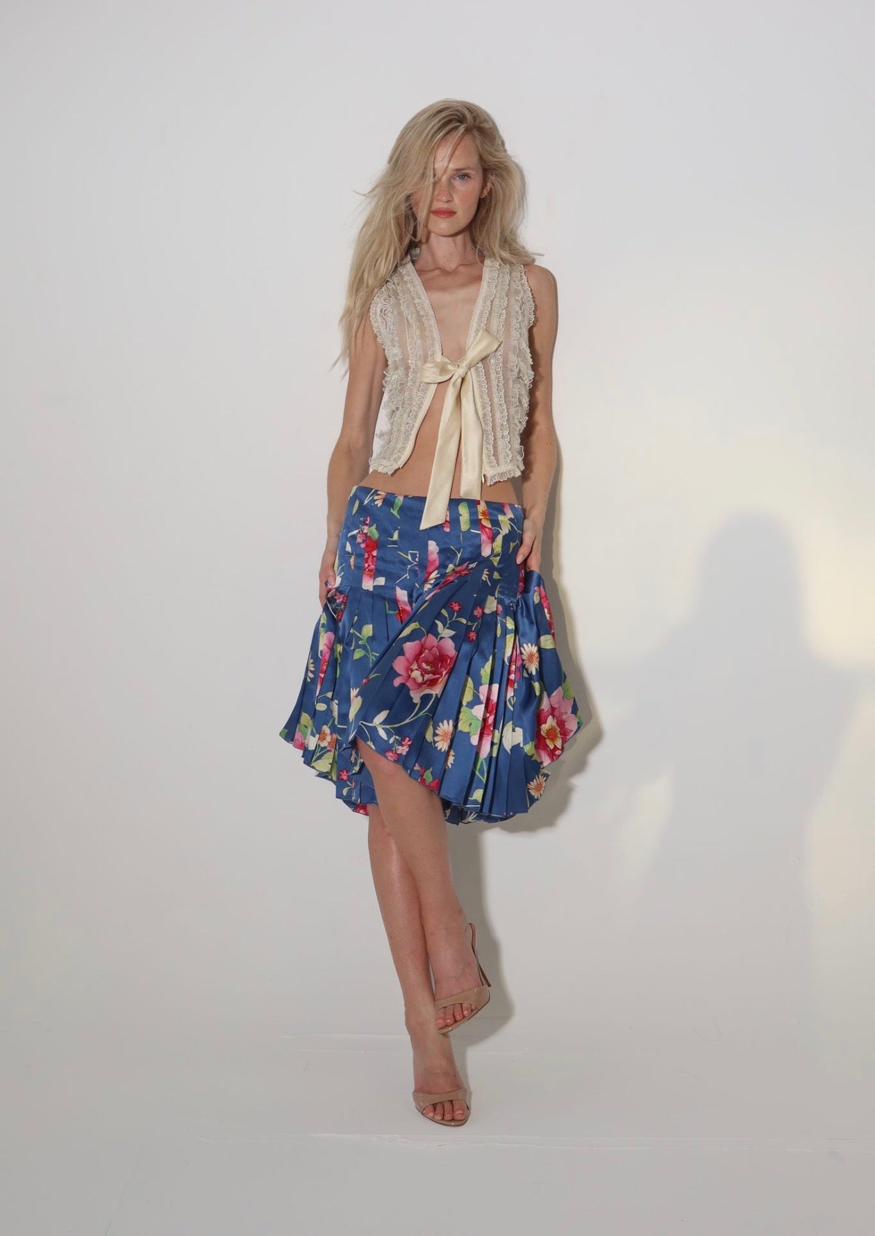 S/S 2006 runway floral skirt