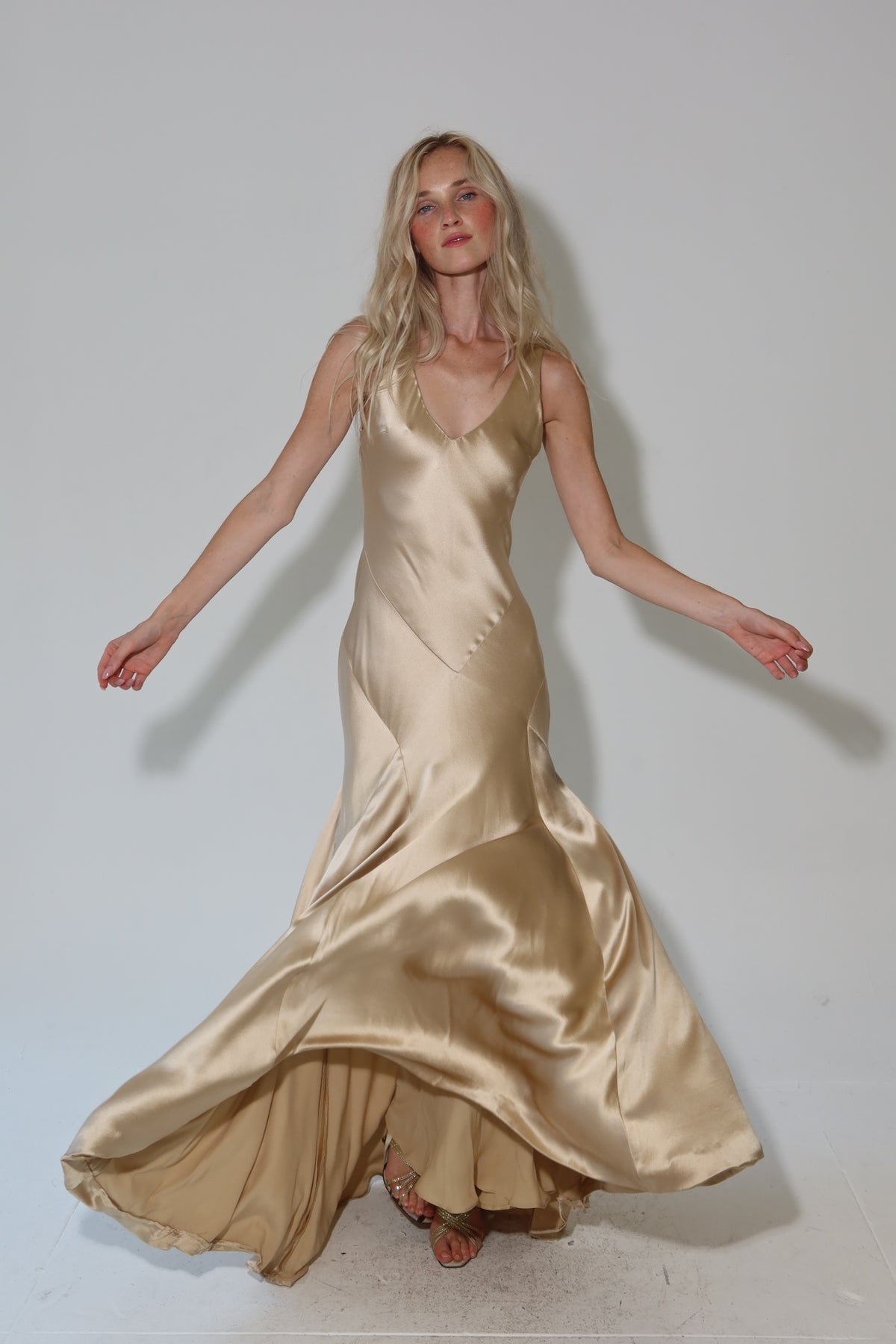 S/S 2009 runway silk dress