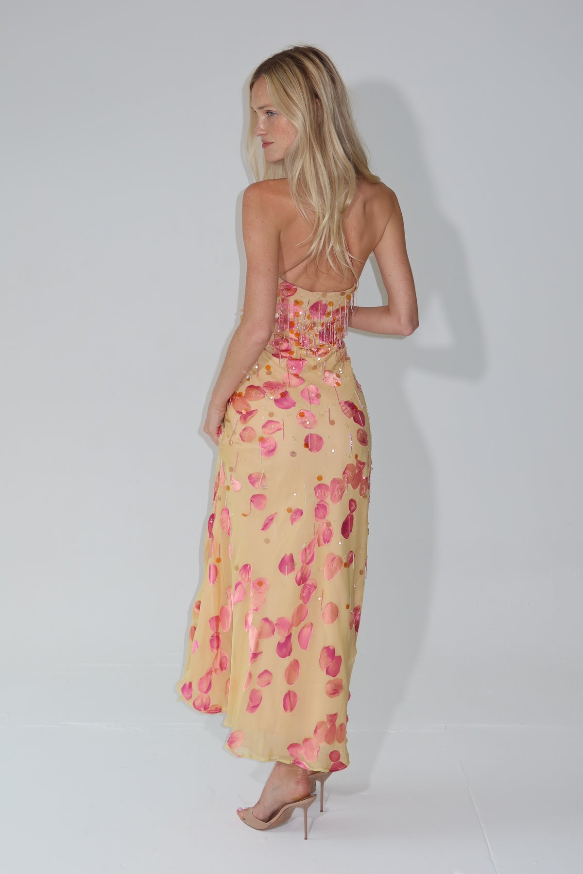S/S 2001 runway & campaign embellished gown