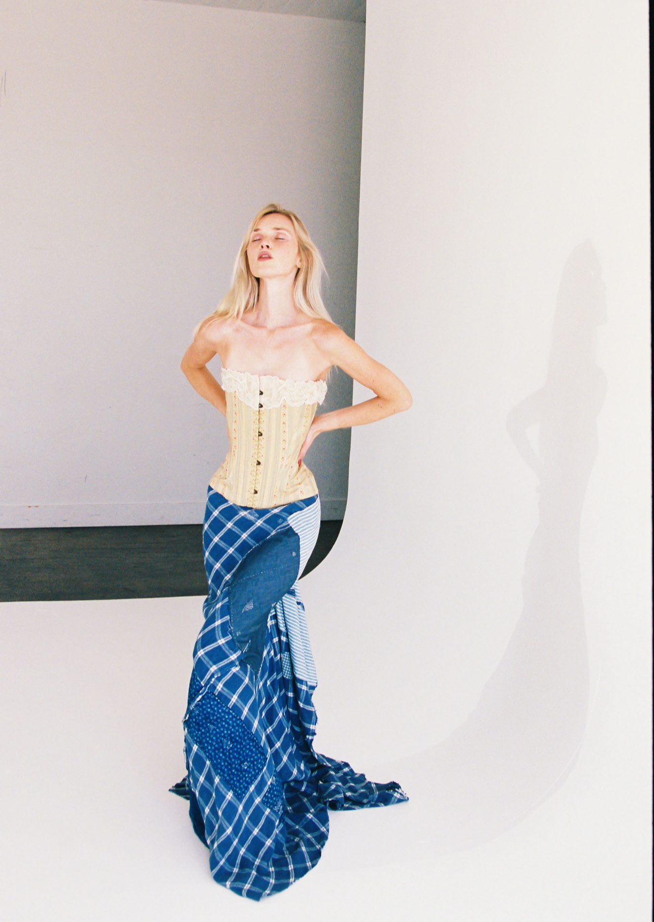 RL S/S 2003 runway corset set