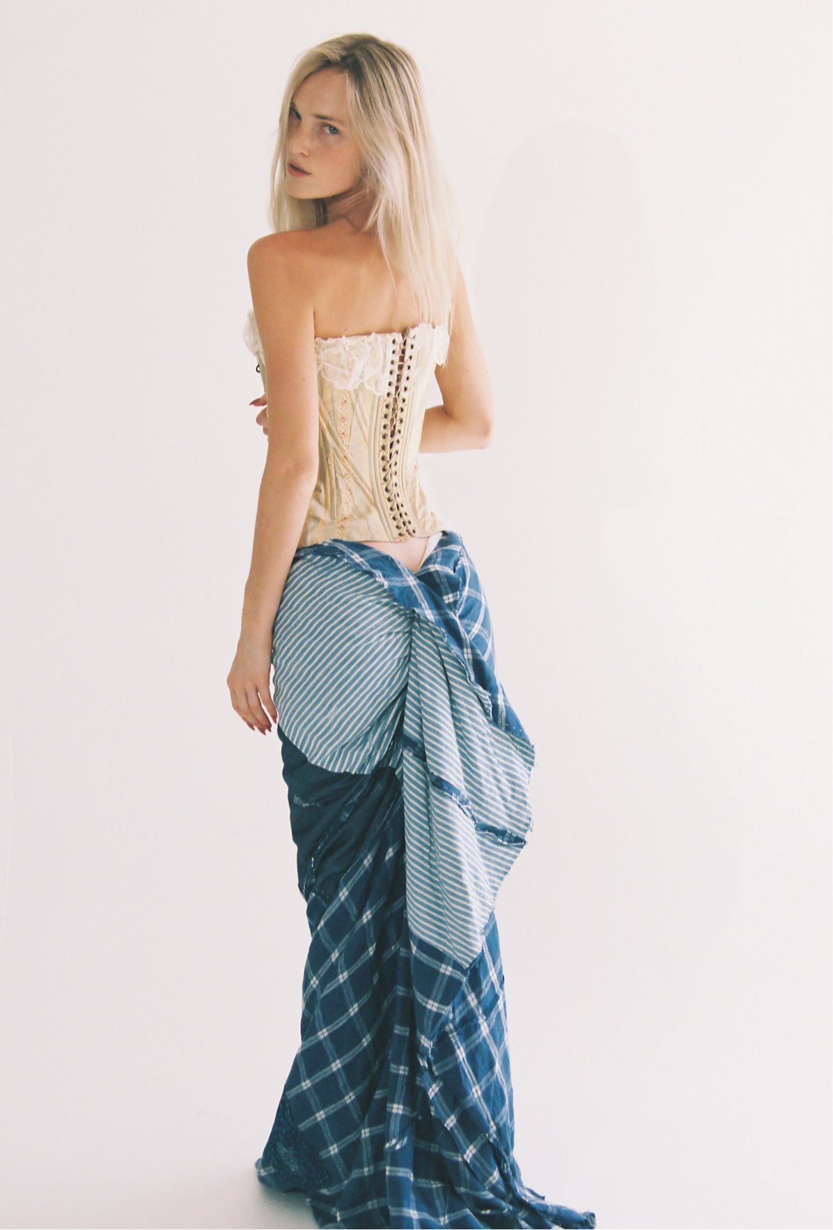 RL S/S 2003 runway corset set