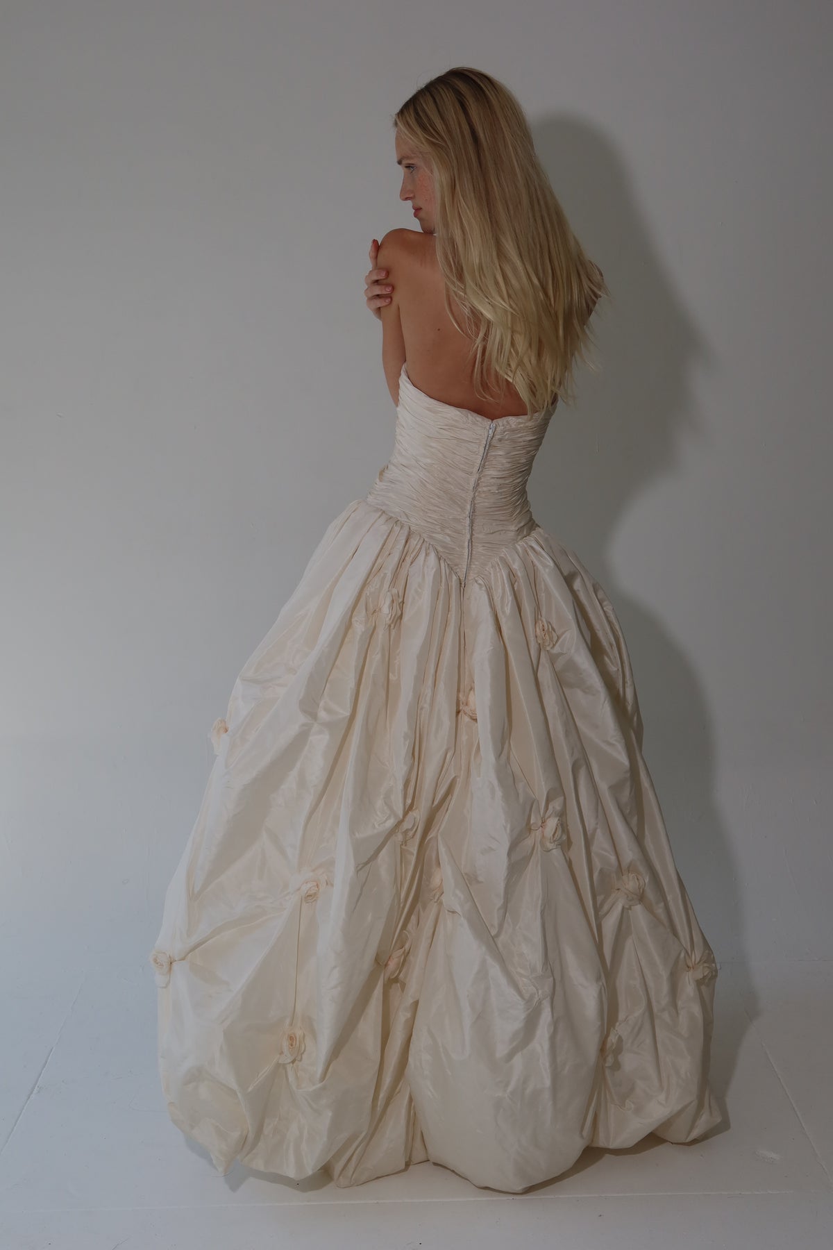 Loris Azzaro wedding gown