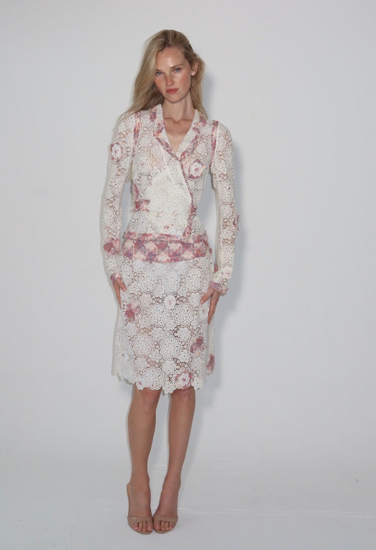 S/S 2005 runway lace set