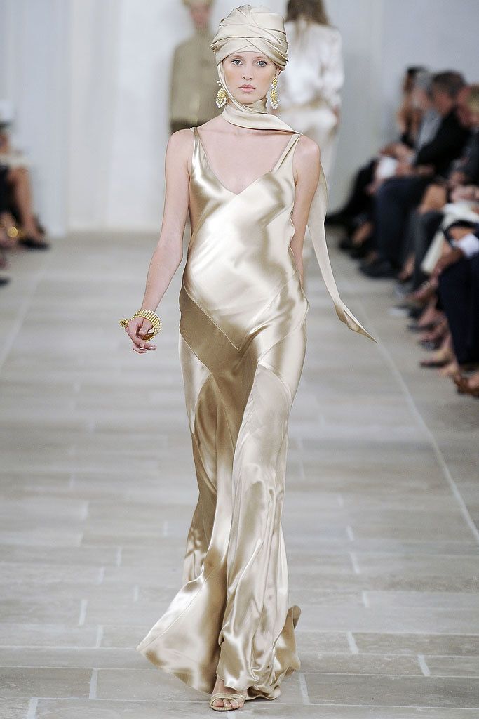 S/S 2009 runway silk dress
