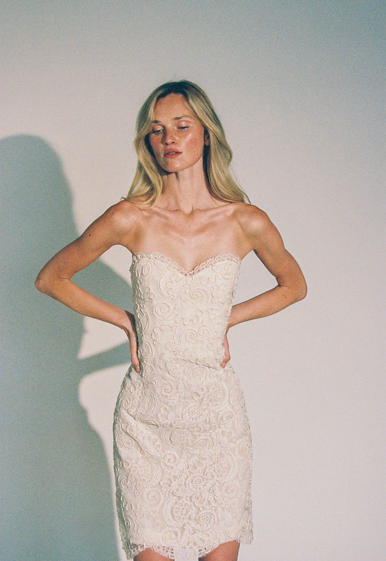 S/S 1990 collection lace dress