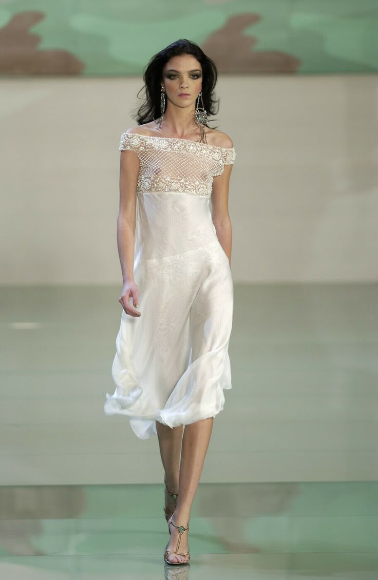S/S 2003 runway dress
