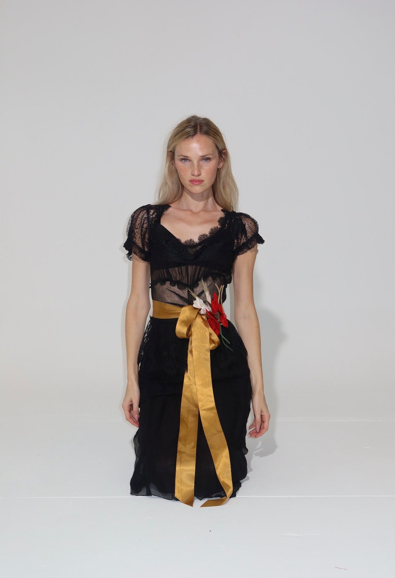 S/S 2006 runway black dress
