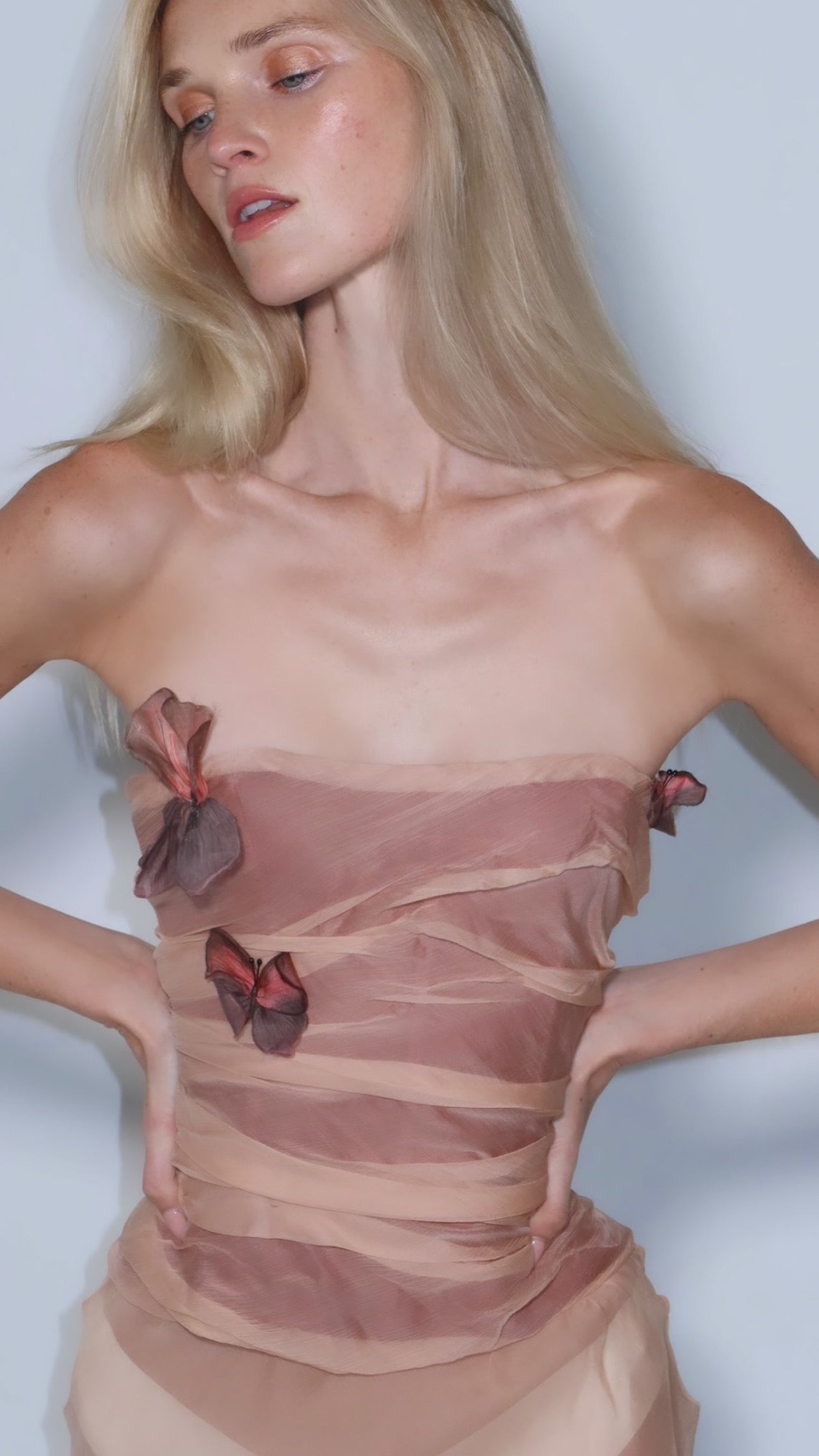 S/S 1999 DG pink butterfly