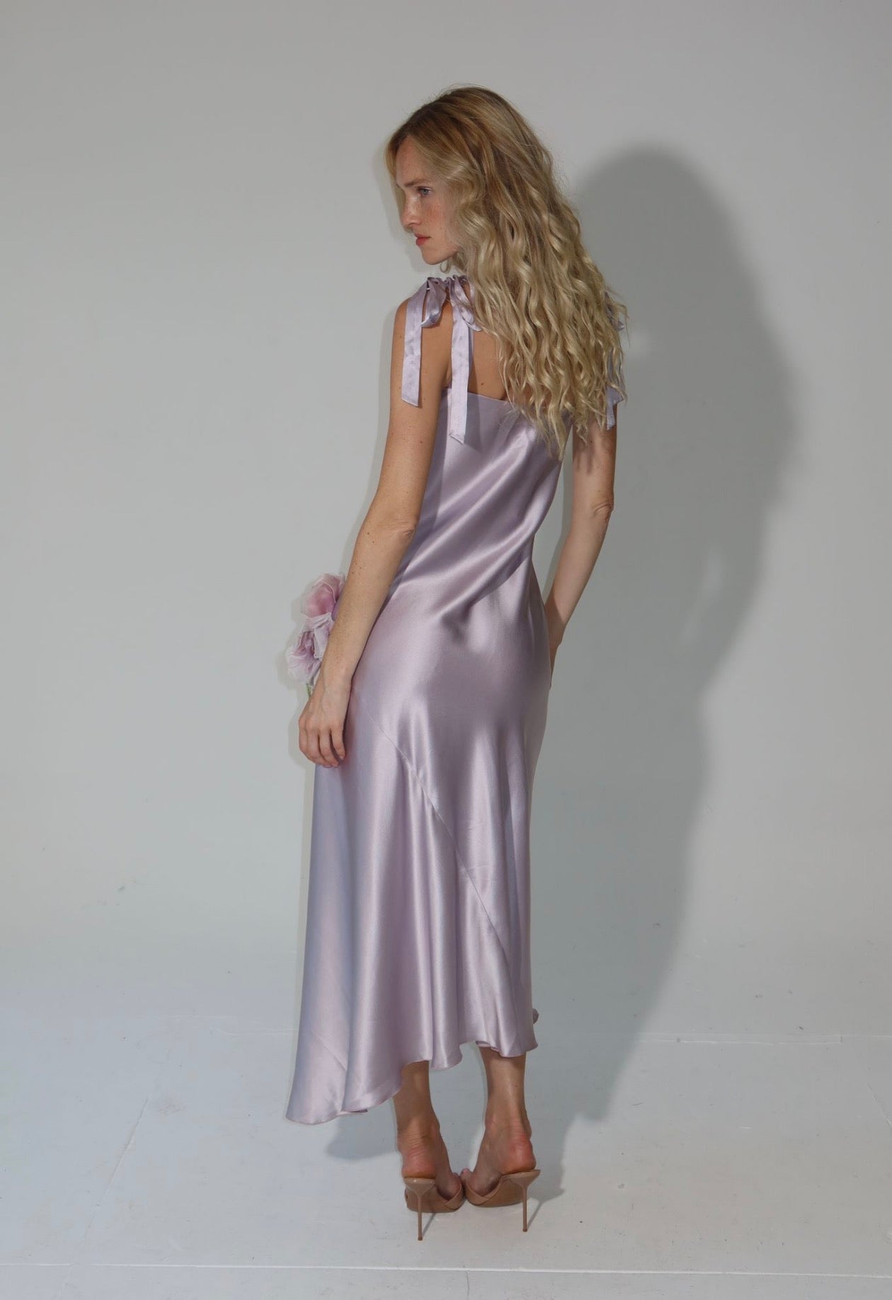 Early 2000’s DG purple silk dress