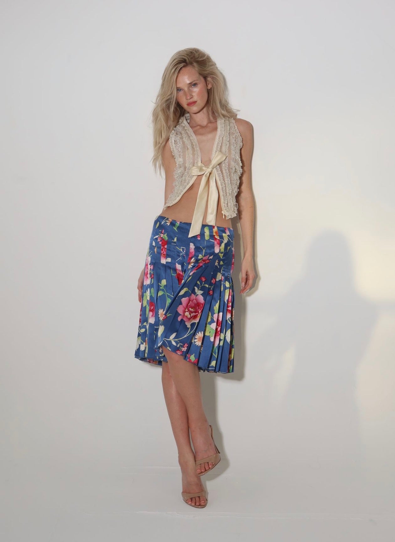 S/S 2006 runway floral skirt