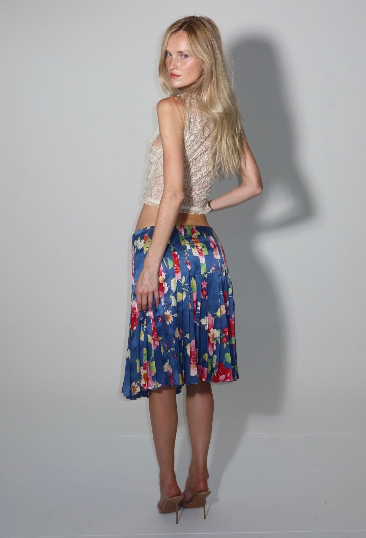 S/S 2006 runway floral skirt