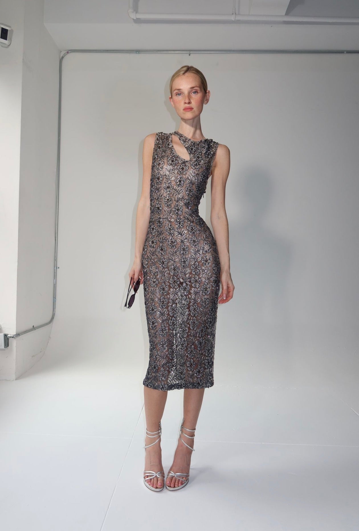 F/W 1997 beaded dress