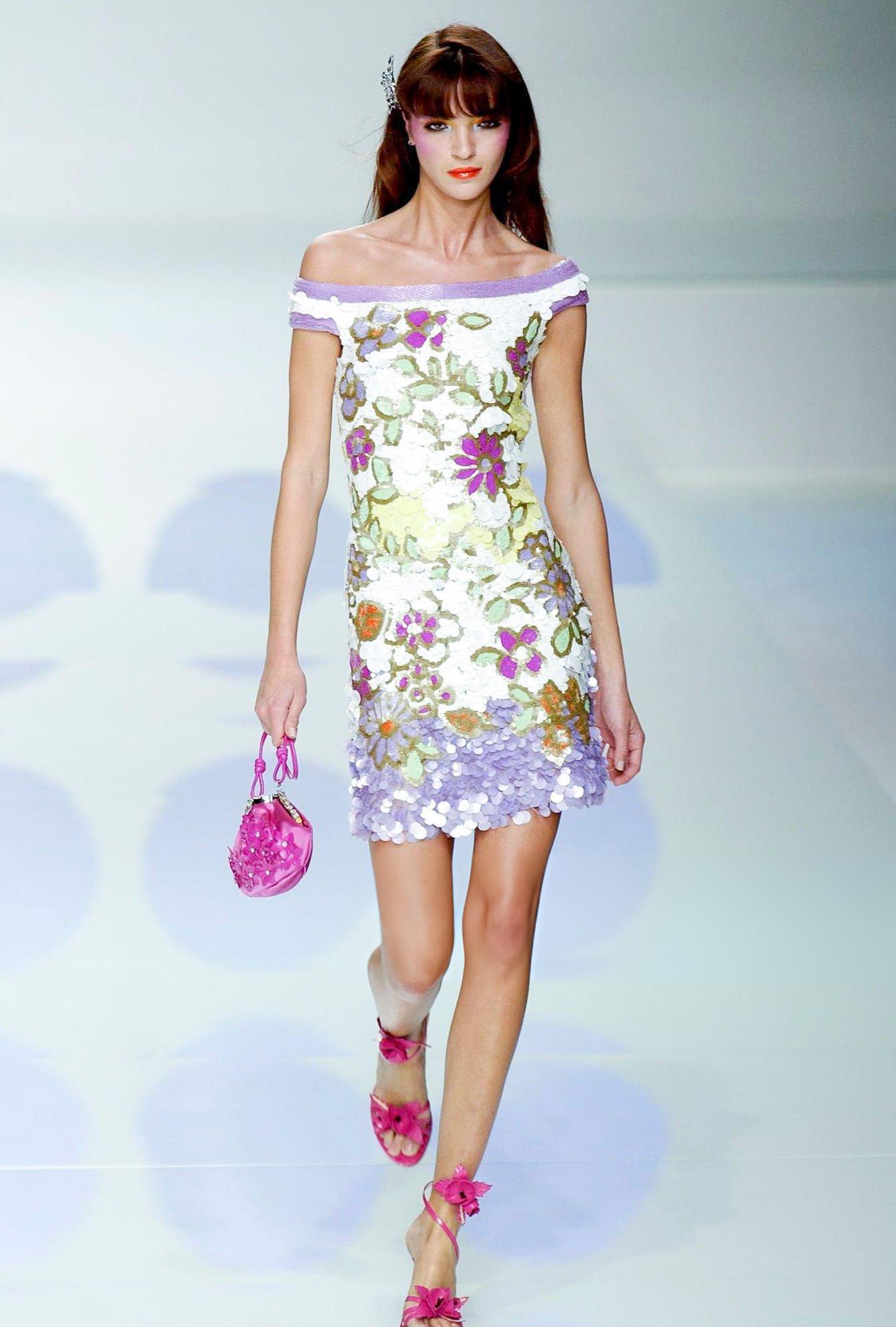 S/S 2004 runway sequin